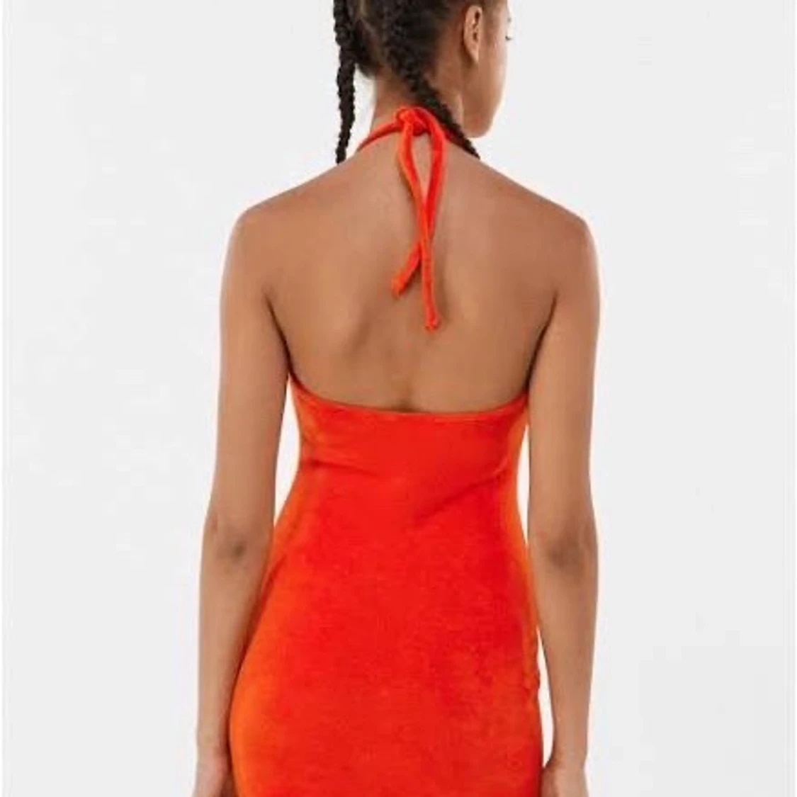 BERSHKA halterneck klänning stl.xs  - 90