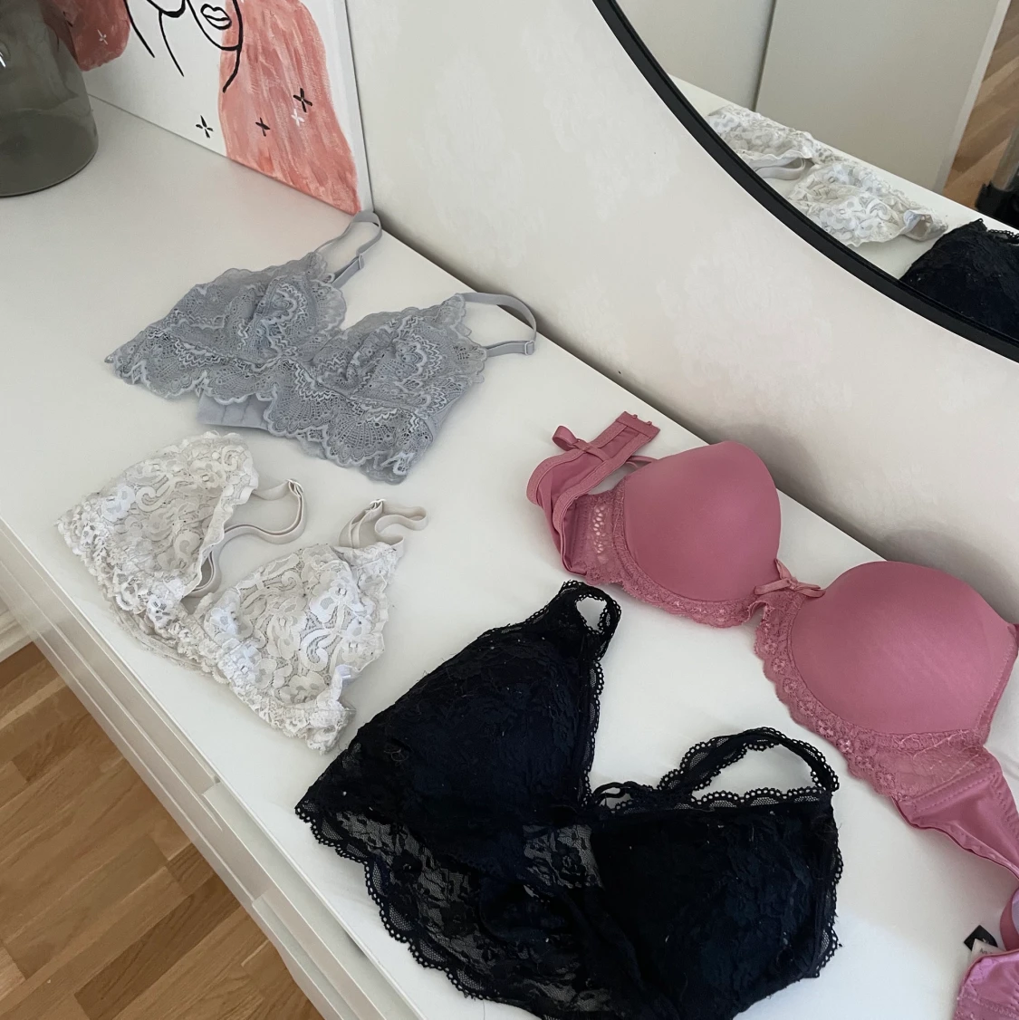 Lite olika BH-ar 