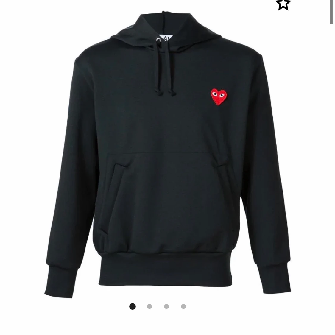 Äkta cdg hoodie  - 91