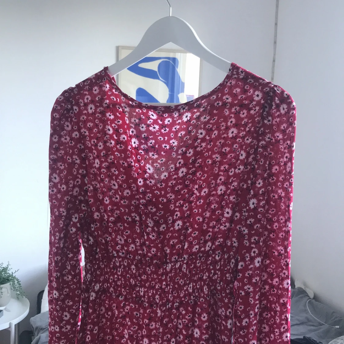 Blommig klänning - 90