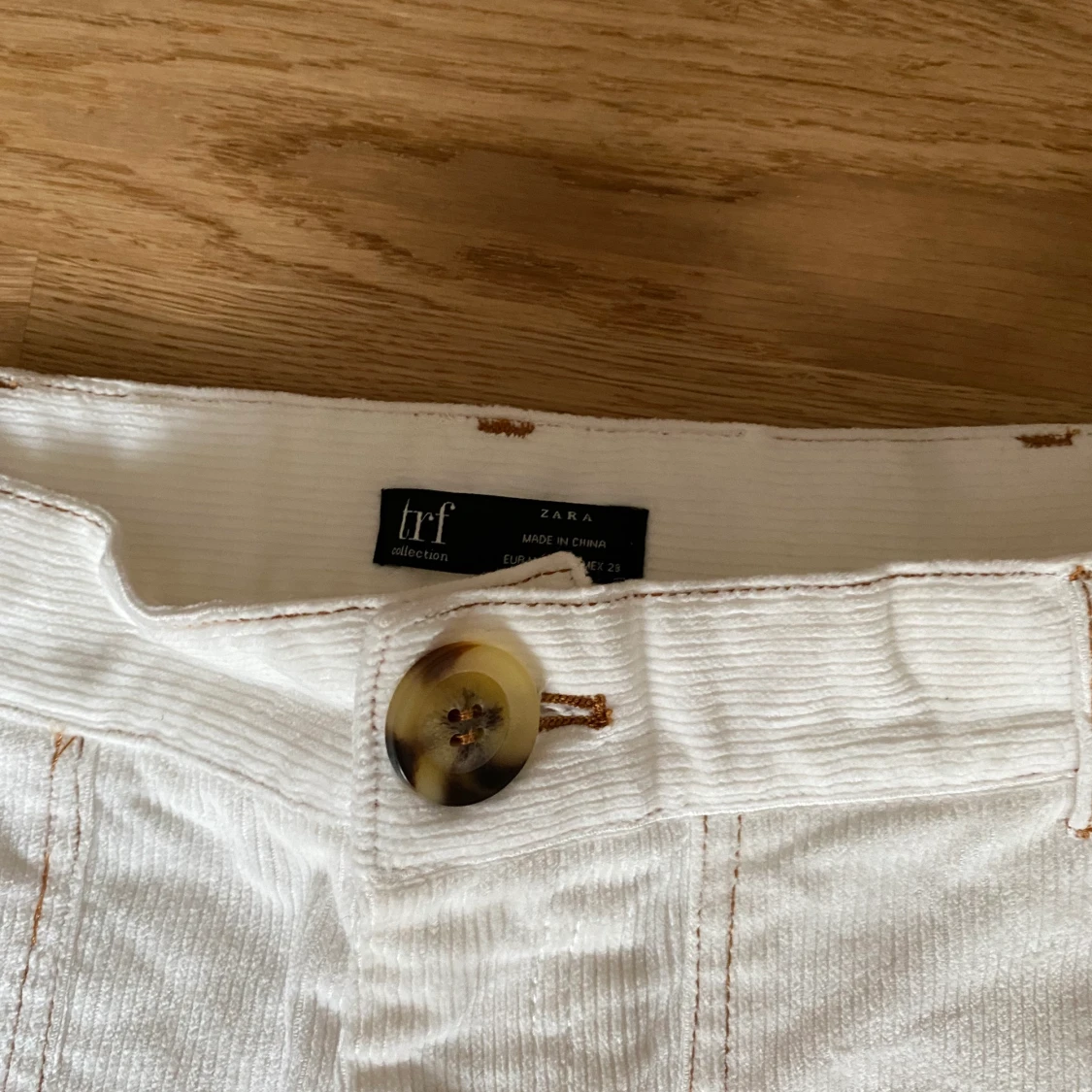 White Manchester Pants Zara  - 91