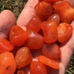 C A R N E L I A N✨ - Med priset ingår frakt och lapp där det står meningen med kristallen💗