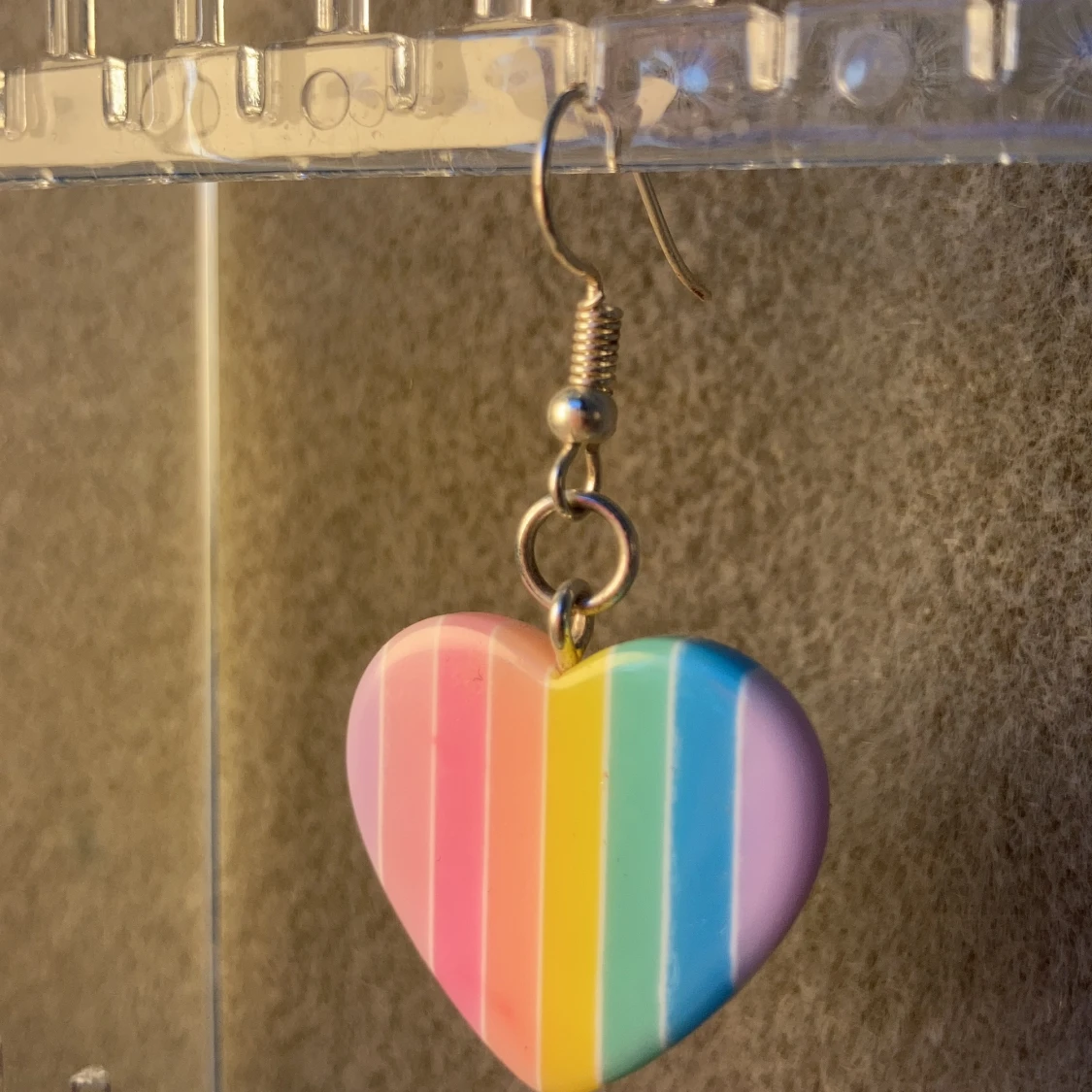 Regnbågs örhängen - 91