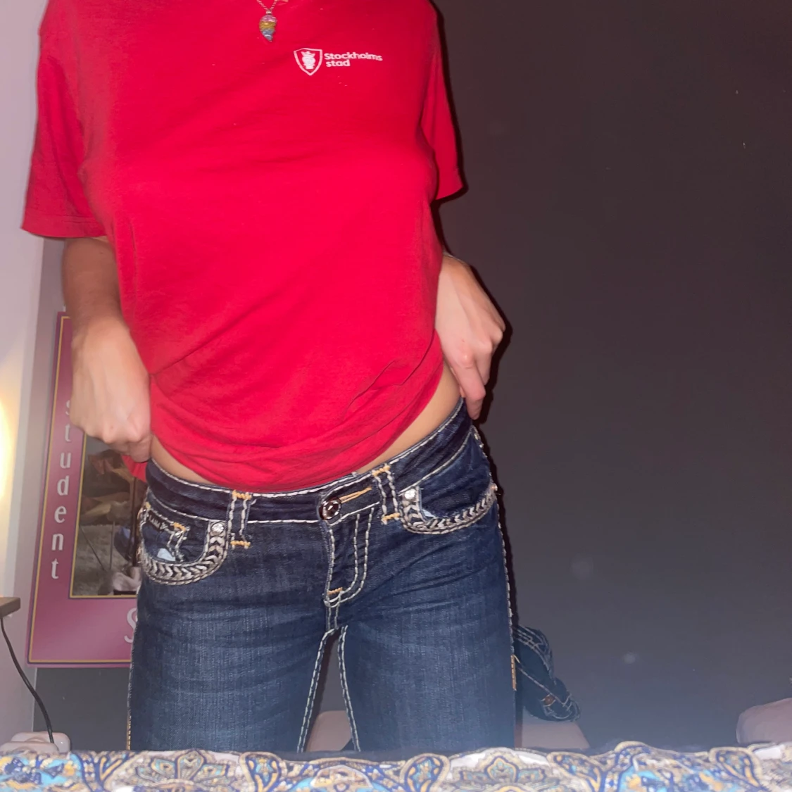 Lågmidjade jeans - 91