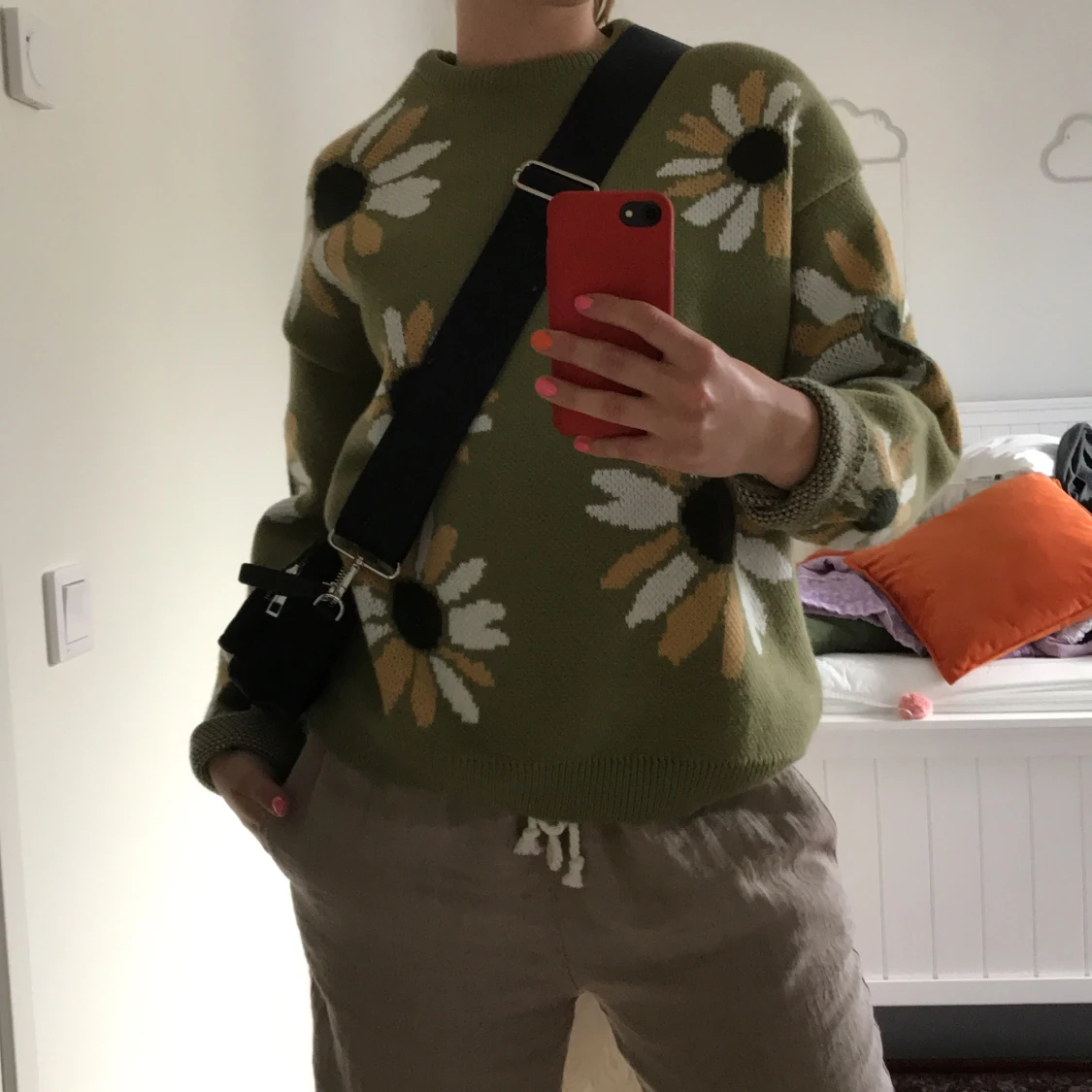 Asos design stickad huvudtröja 