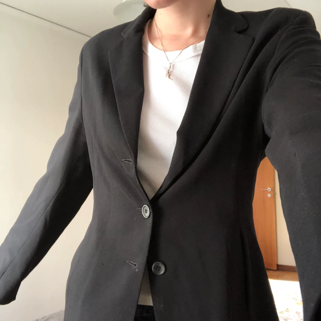 Svart kavaj/blazer