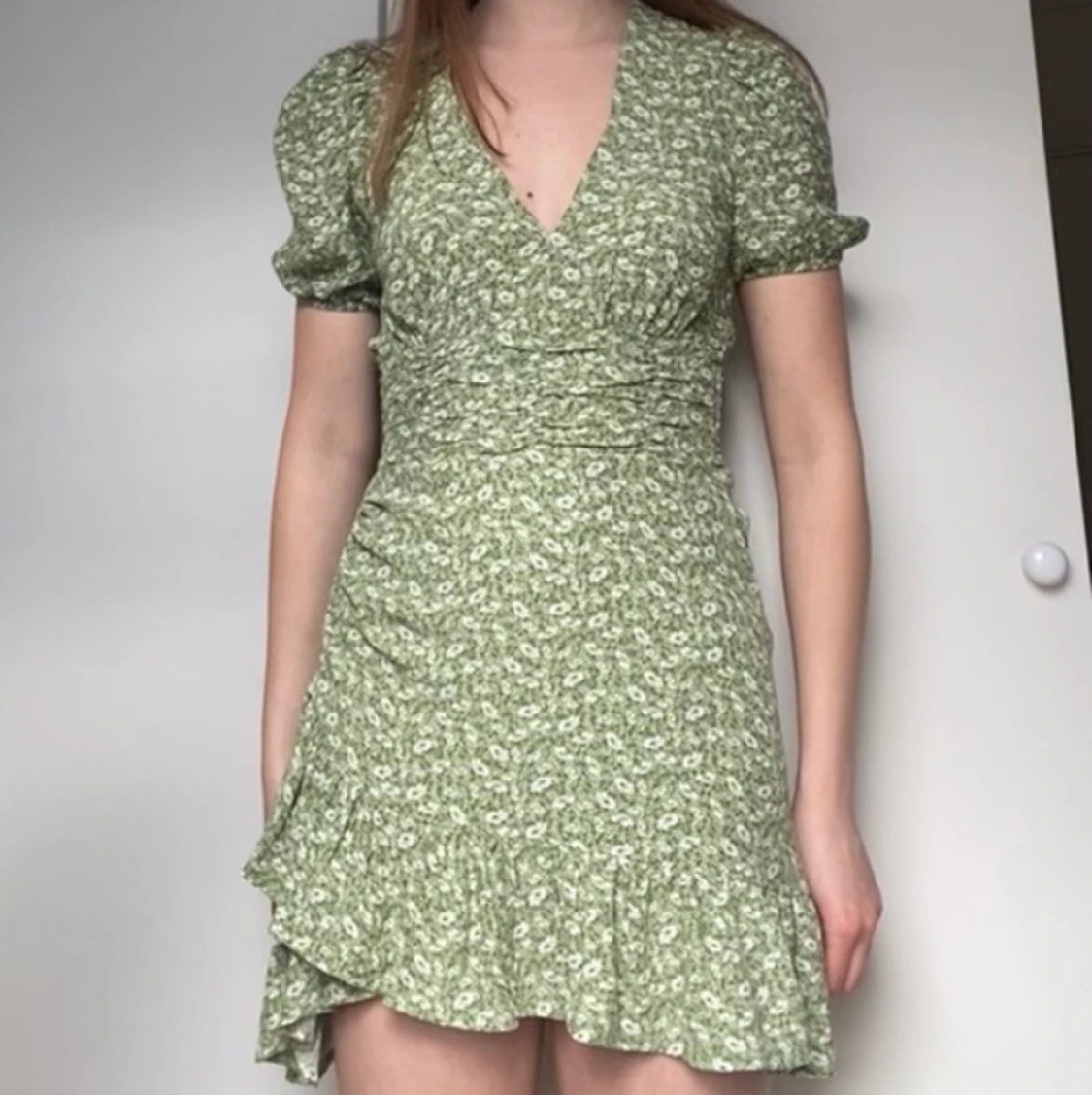 Blommig klänning - 90