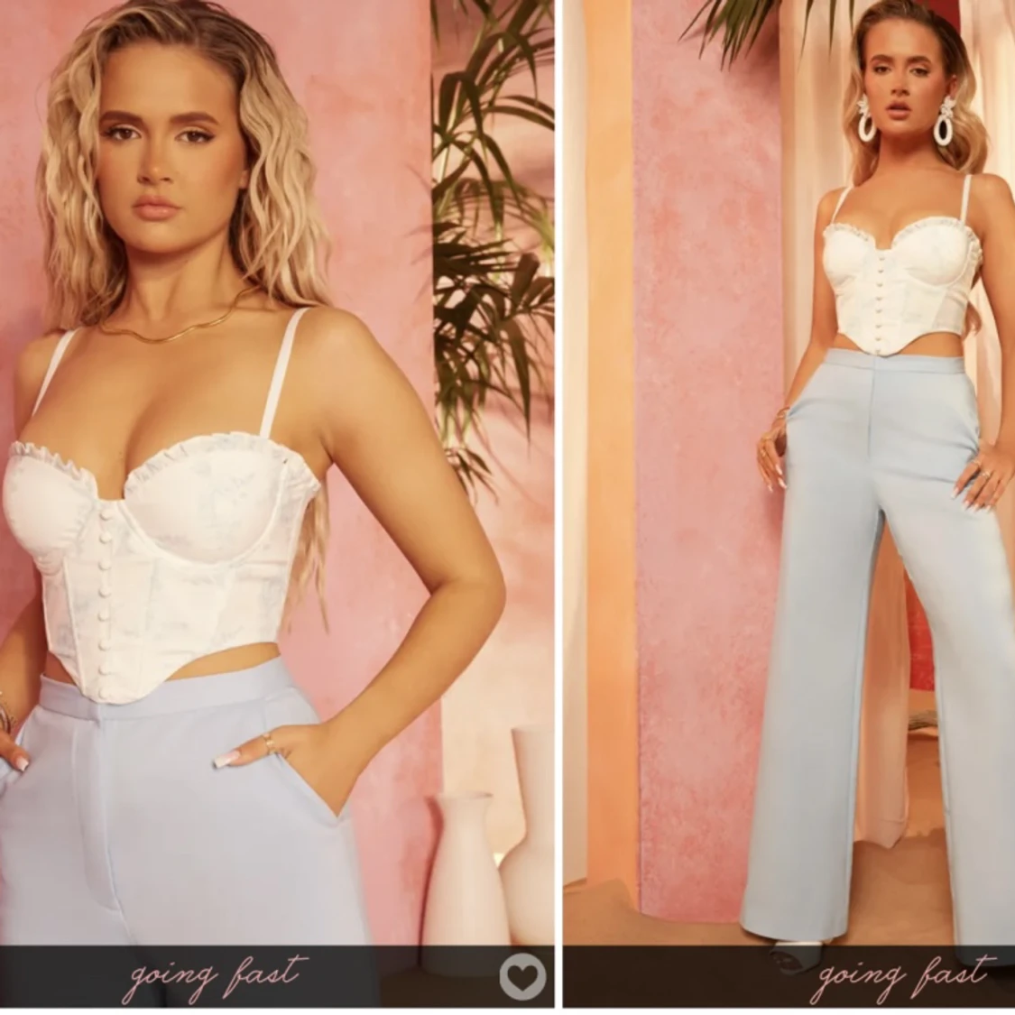 Korsett topp från Oh polly - 91