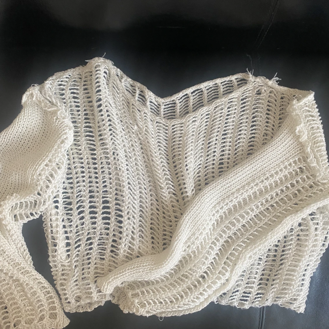 Cool vit Lagerling topp - 91