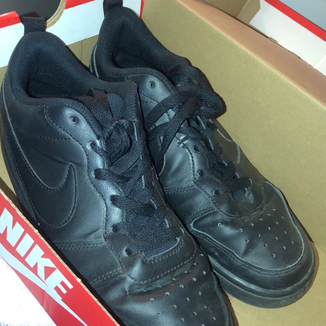 Svarta Nike air force