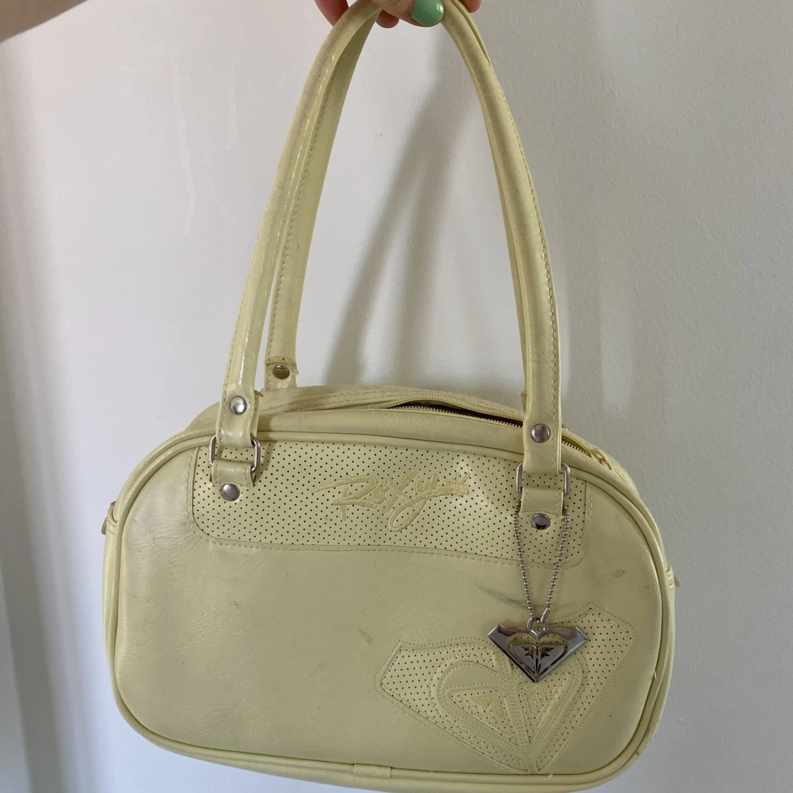 Gul Roxy baguette väska 