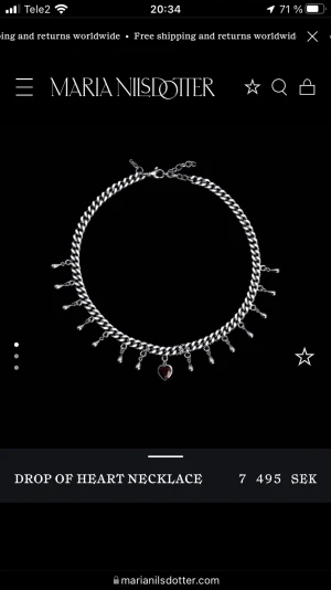 Maria Nilsdotter  - Hej, söker någon av dessa halsband hör av er om ni säljer!❤️