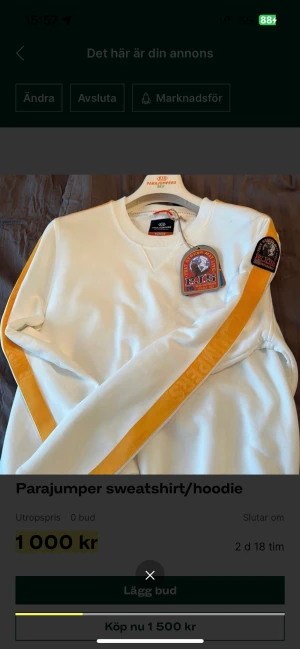 Parajumper  - Helt ny tröja från parajumper säljs pga fel storlek 