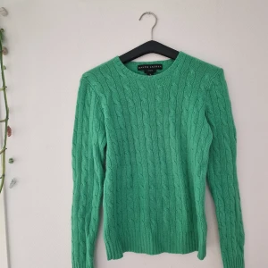 Ralph Lauren  - Grön long sleeve ribbstickat 