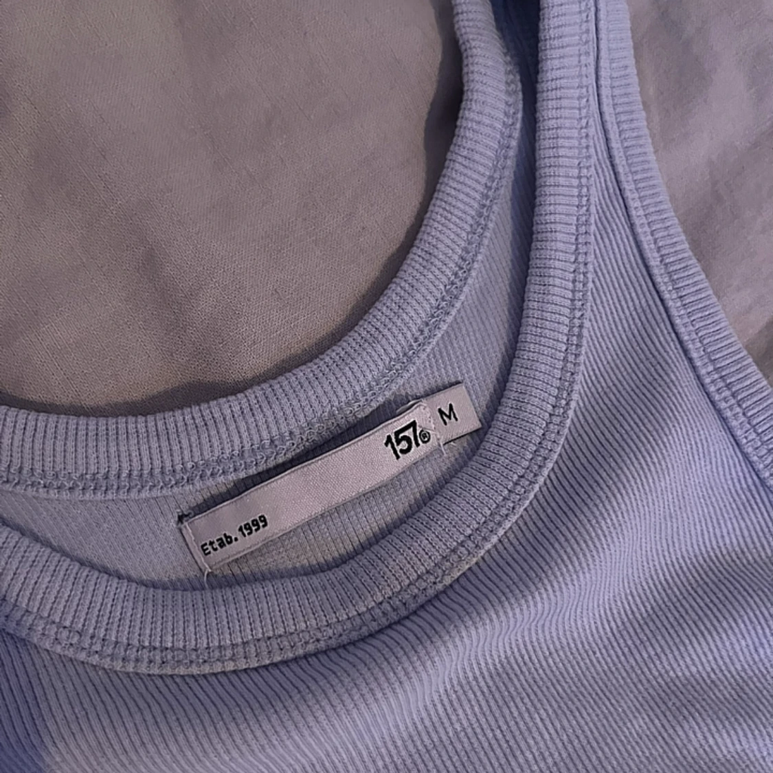 Basic baby blå topp🤍💙 - 90