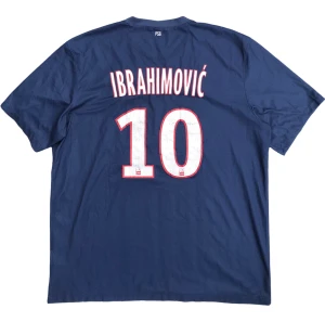  PSG Zlatan Ibrahimovic Fotbollströja  - Äkta, Står XL men passar L