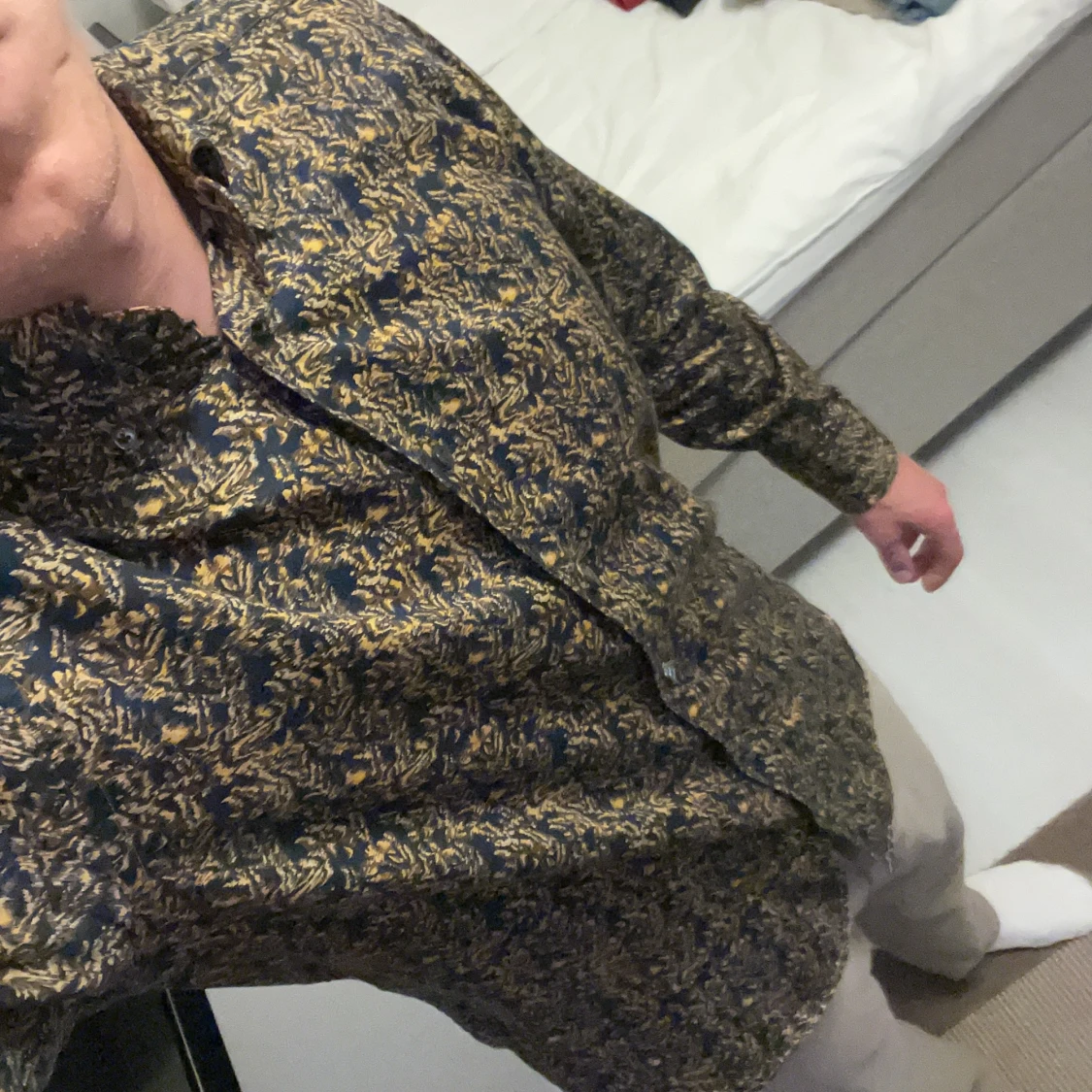 Skjorta med silkeskänsla  - 90