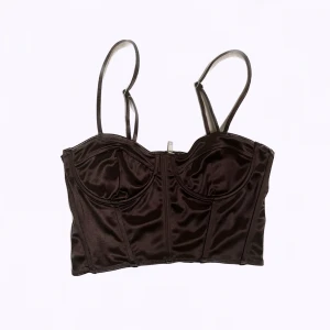 Brun corset crop top H&M - Brown corset top from H&M size XS/S, never worn, perfect conditions.