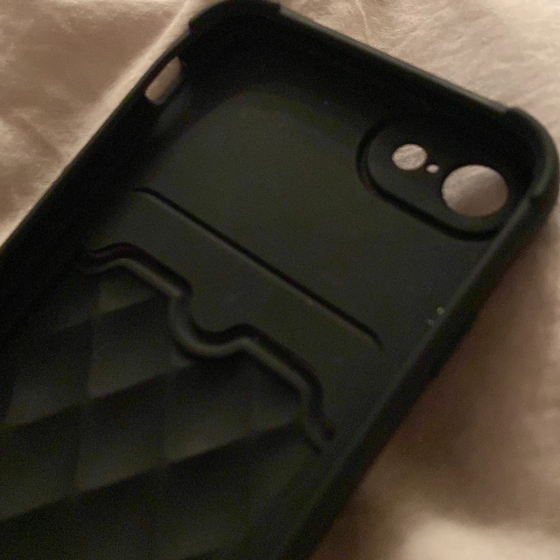 Svart Mobilskal korthållare iphone SE/8 - 91