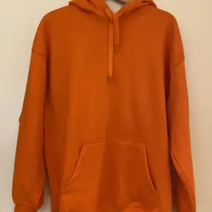 Orange oversize hoodie