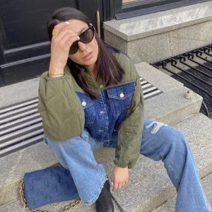 Zara jacka  - Storlek xs, men kan absolut passa s eventuellt m pga lufta ärmar. Säljer pga kommer inte till använd längre. Inga defekter ❤️