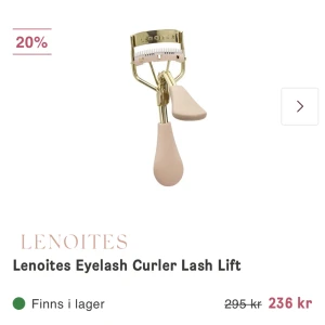 Ögonfransböjare - Säljer dennna, endast testad! Kartong finns kvar!