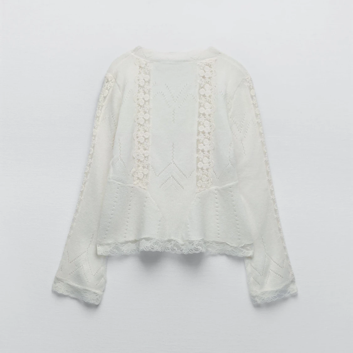 Stickad tröja från zara