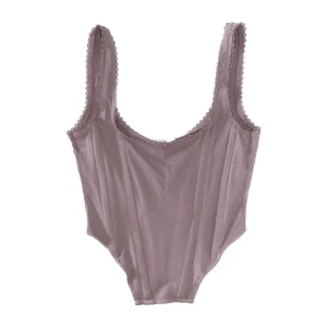 Ljuslila korsett - Jättefin korsett-topp i nyskick. Har bara testat och sedan haft hängandes i garderoben så den är ej använd! Säljer pga inte min stil.  Skriv privat för fler bilder eller andra frågor :)