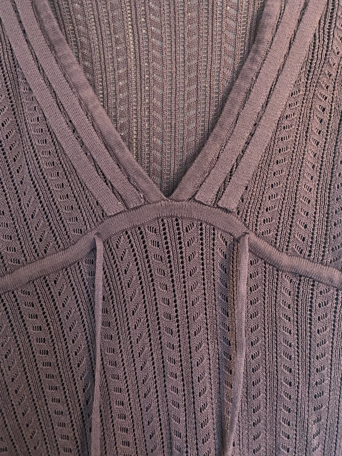 Stickad sommarklänning - 90