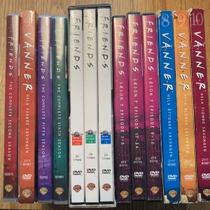 Friends/Vänner DVD - Friends/Vänner DVD säsong 1, 2, 4, 5, 6, 7, 8, 9 och 10. En säsong för 50kr alla för 200kr 