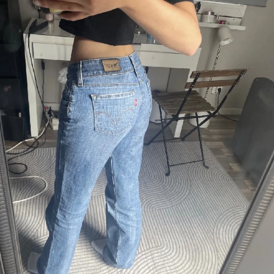 Lågmidjade jeans Levis  - 90