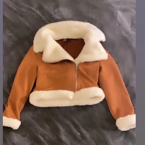 Fur jacket  - Brown low fur jacket 