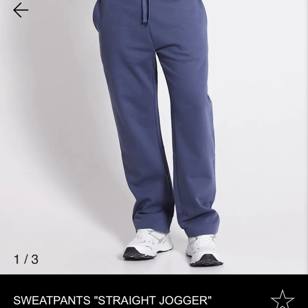 Säljer pga fel strl. Lager157 straight pants i mörkblå. Herr, strl XXL. Jeans & Byxor.