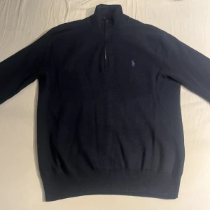 Polo Ralph Lauren zip  - Polo Ralph lauren zip i mörblå