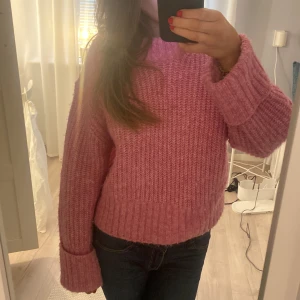 Rosa stickad tröja  - Så fin stickad tröja i fint skick💕