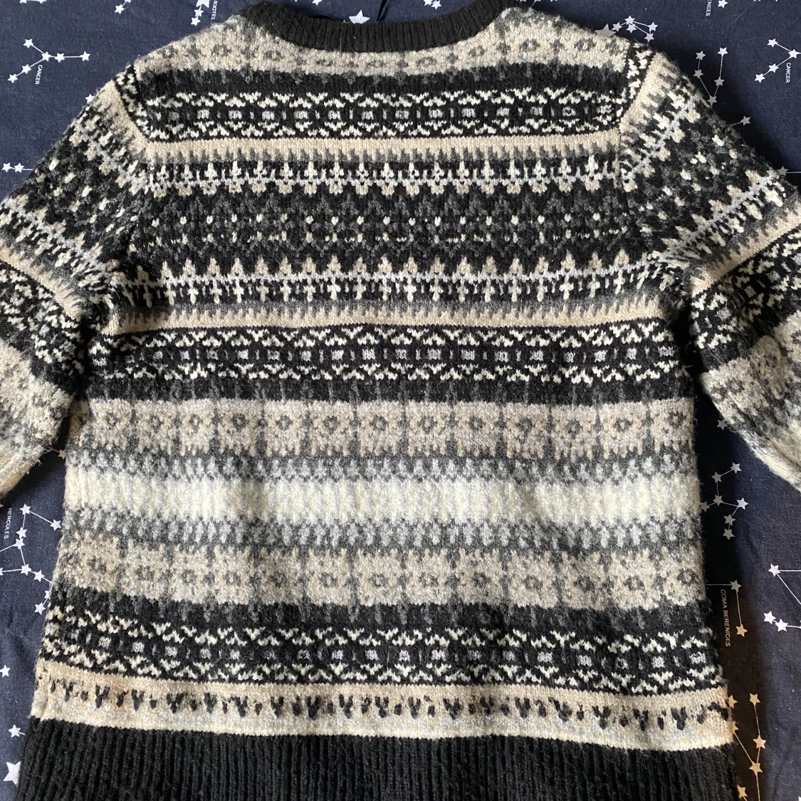 Stickad höst tröja  - 90
