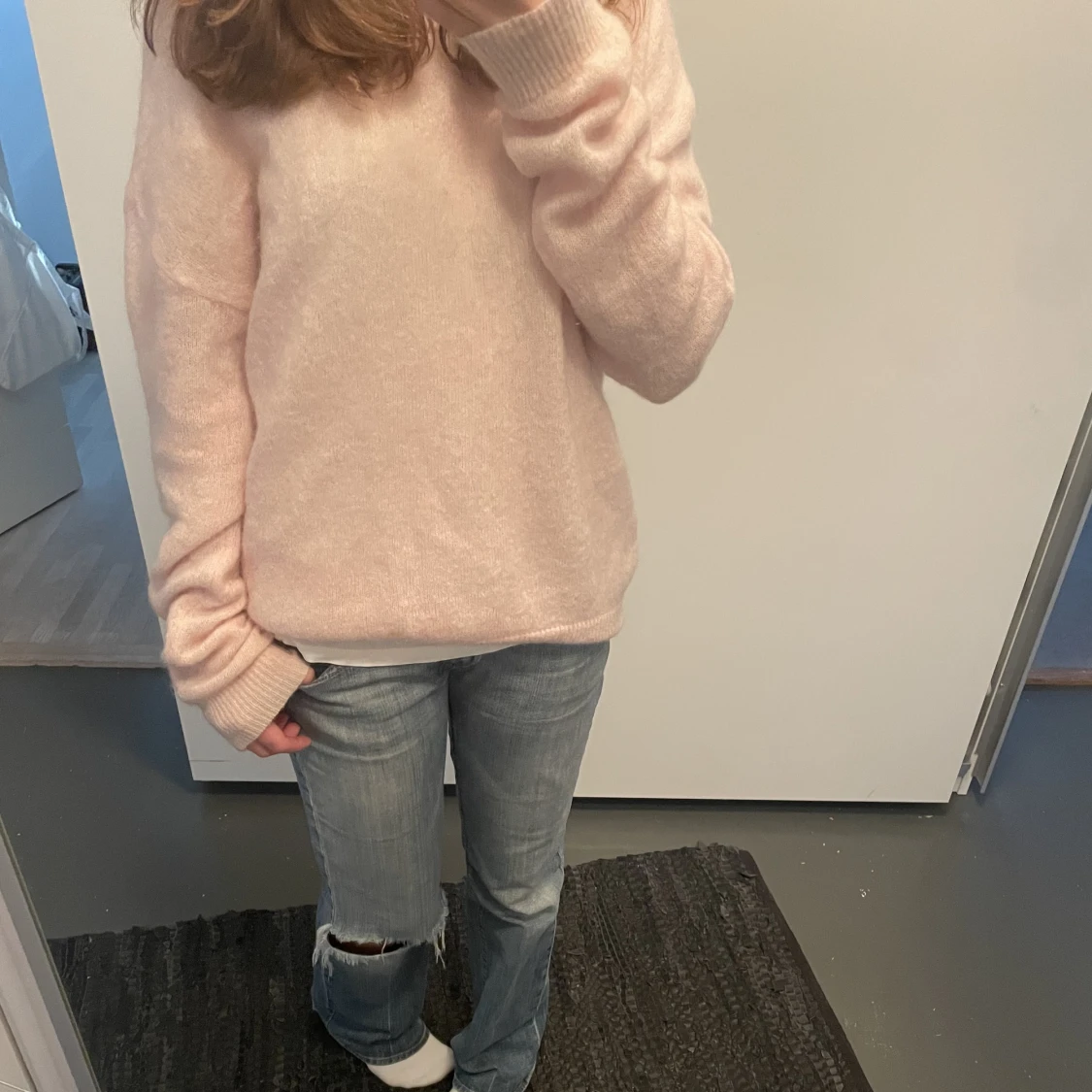 Superfin stickad tröja