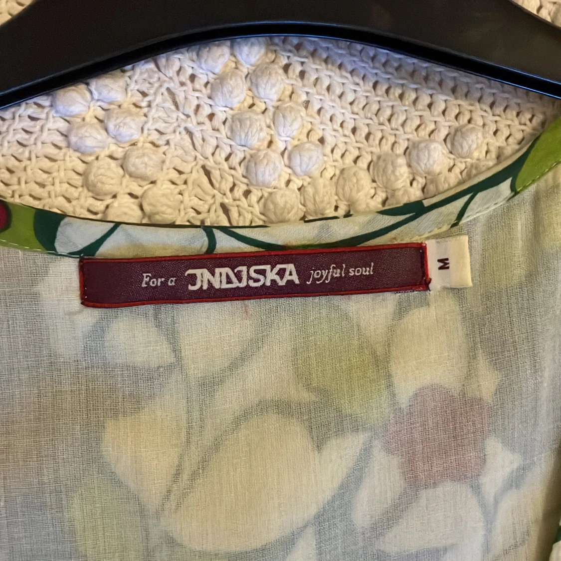 Blommig klänning från indiska  - 90