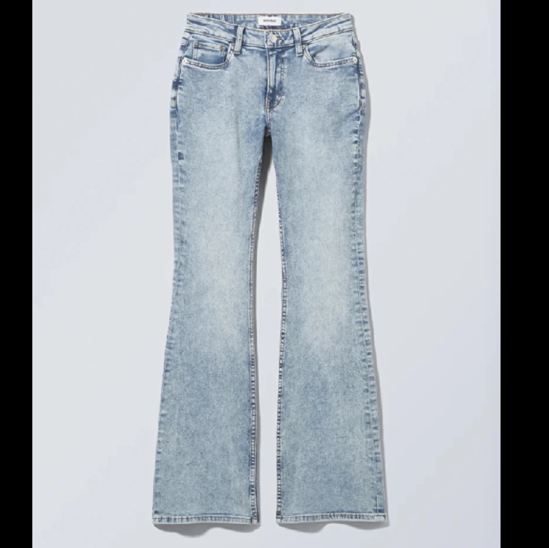 Low waist bootcut jeans