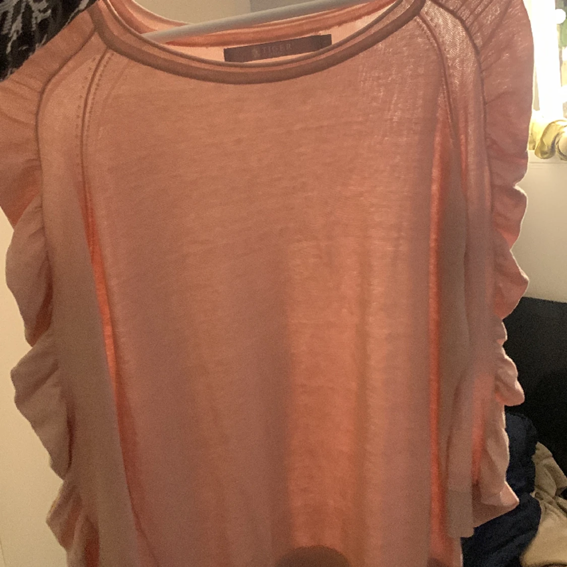 Rosa långärmad tröja - 90