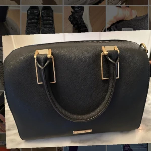 rebecca minkoff väska - rebecca minkoff väska med Safisno Leather ( Safiano läder - som är mycket slitstark)  Helt ny väska, använt den Max 3 gånger. Har även kvitto - på äkthet.  Kan skicka fler bilder vid förfrågan.  Nypris 4000kr