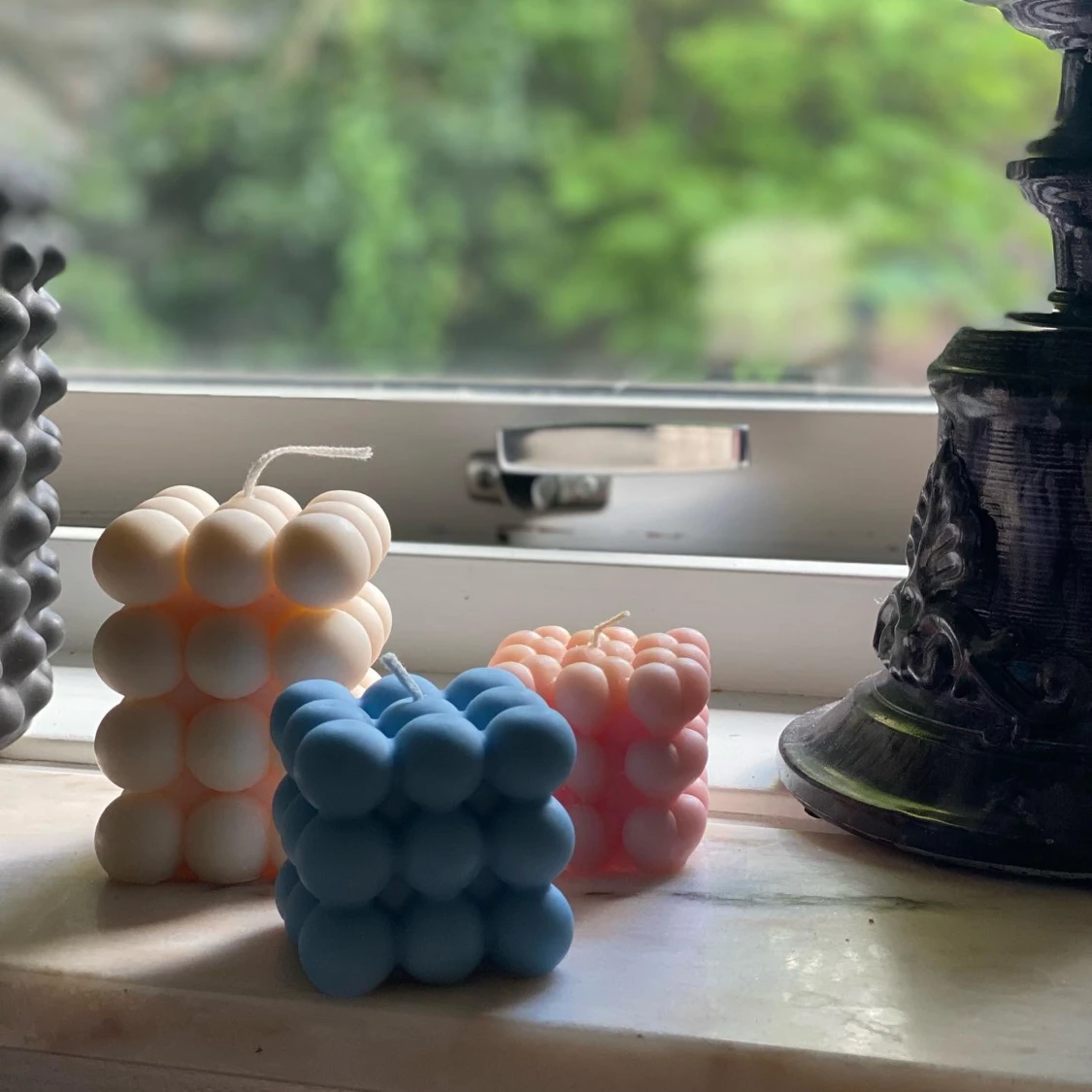 Handgjorda designljus  - 90