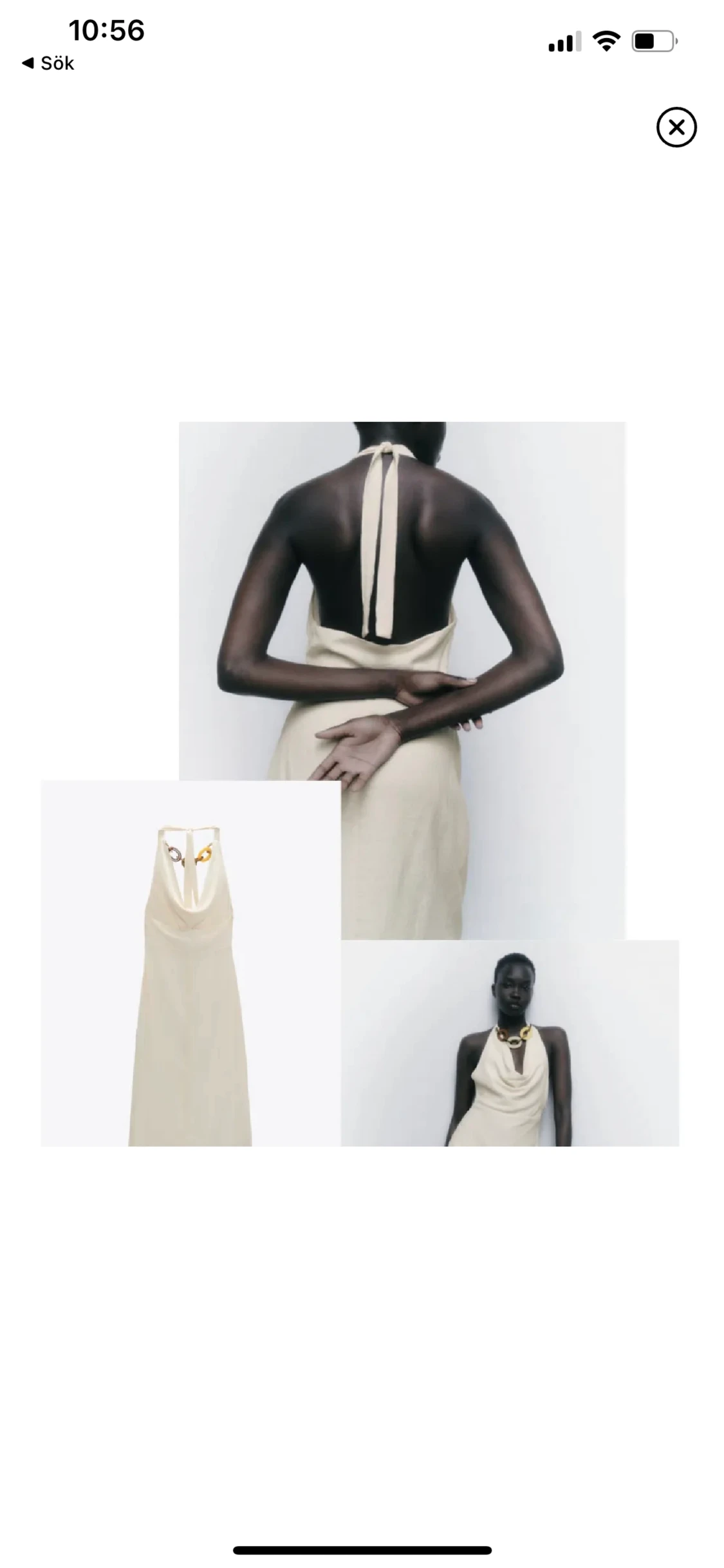 Sommarklänning ZARA (med prislapp)