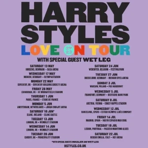 2 HARRY STYLES HORSENS 13 MAJ - Säljer 2 st biljetter till Harry Styles konsert 13 maj i horsens. Biljetterna är ståplats rear med early entrance! Hör av er om ni har frågor💕💕Diskuterar gärna pris! 1000 per biljett, alltså 2000 tillsammans