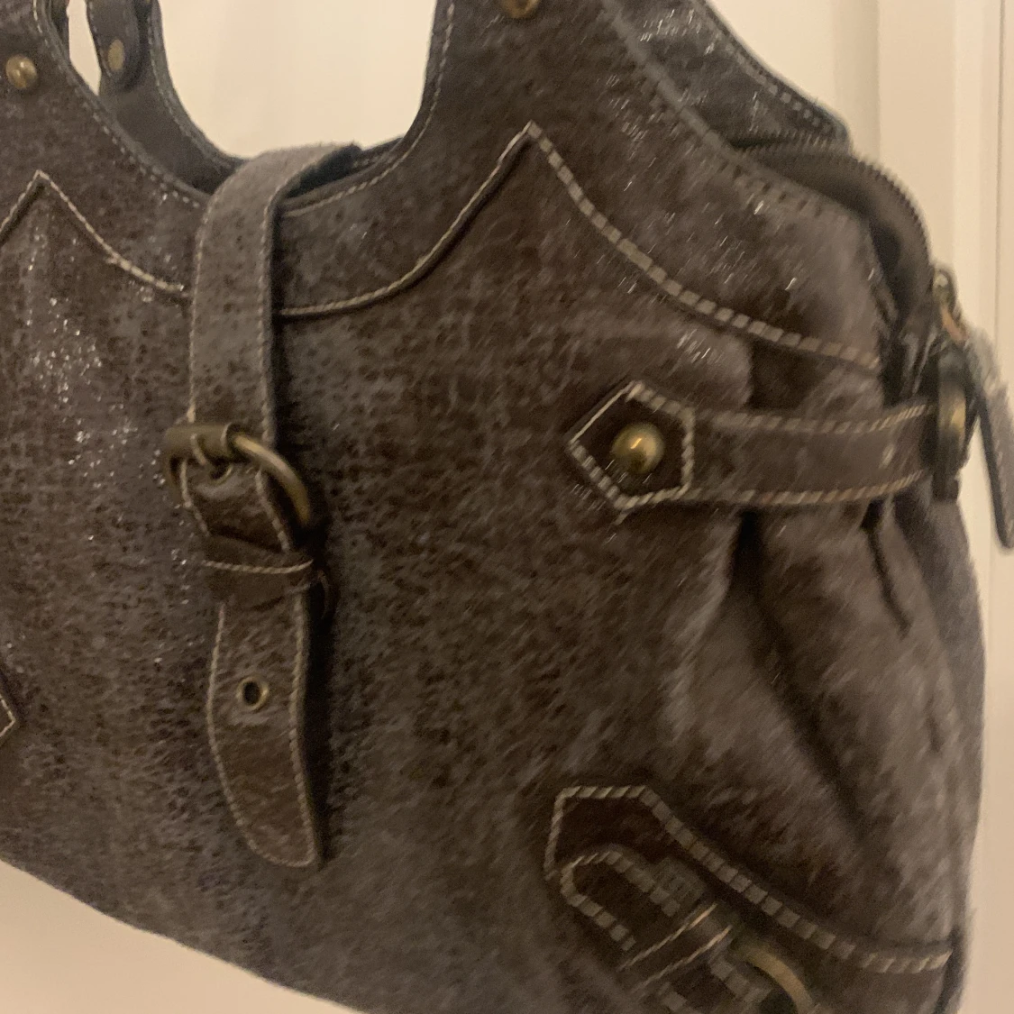 brun vintage väska - 91