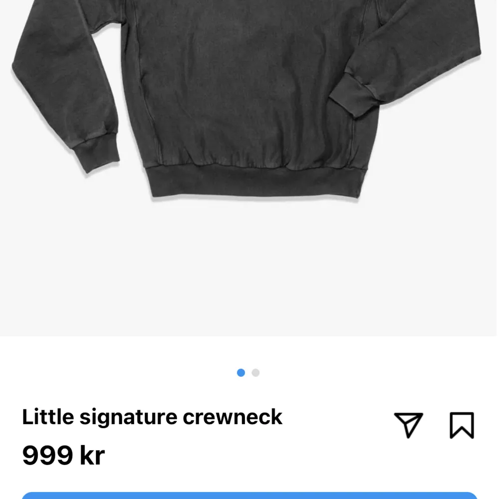 Ett New Black set i väldigt fint skick! Sparsamt använda. Crewneck i strl S och Byxor i strl XS. Inköpta för 2000kr.. Hoodies.