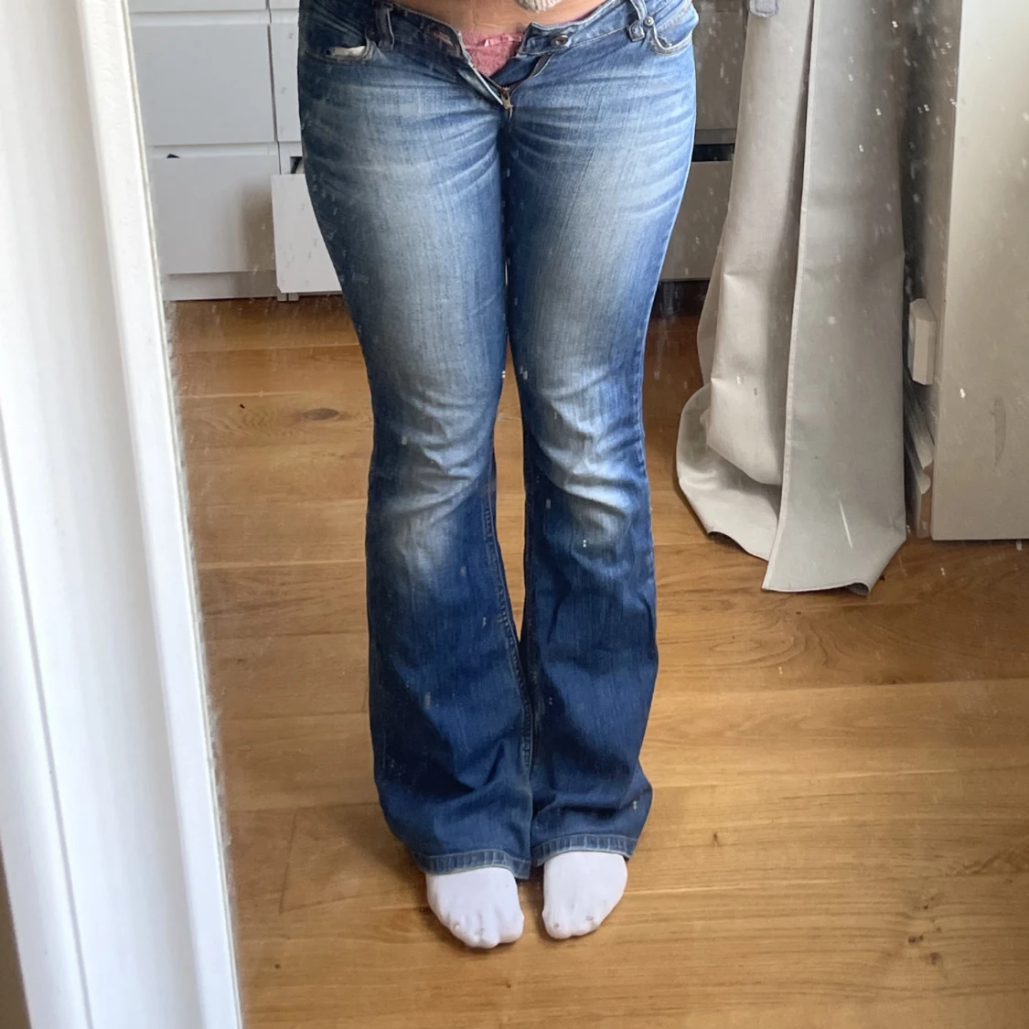 Lågmidjade jeans 