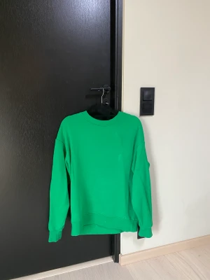 Grön sweatshirt  - Grön sweatshirt från lindex i storlek Xs, nyskick 200kr