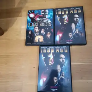 2 st dvd filmer kvar 20 kr st Iron  man 2 är såld