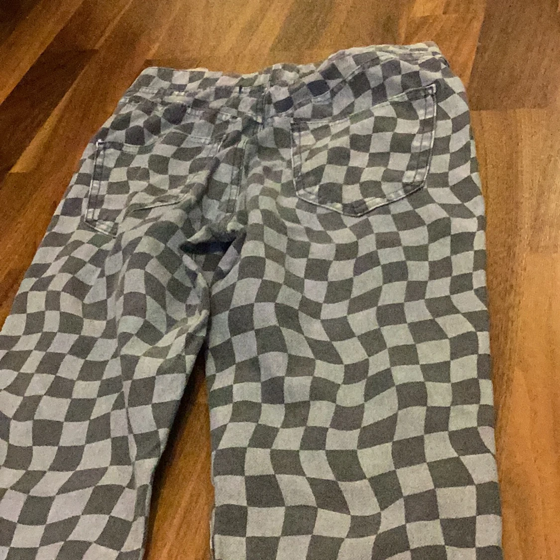 Tajta mönstrade jeans - 90